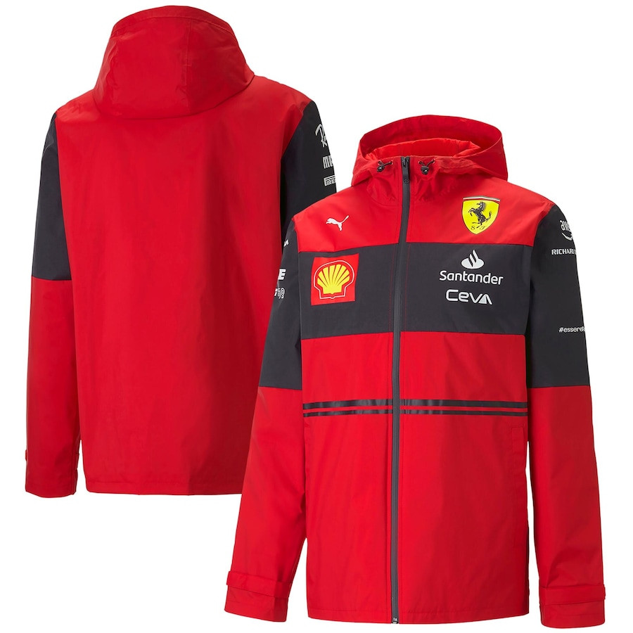 Scuderia Ferrari 2022 Team Rain Jacket