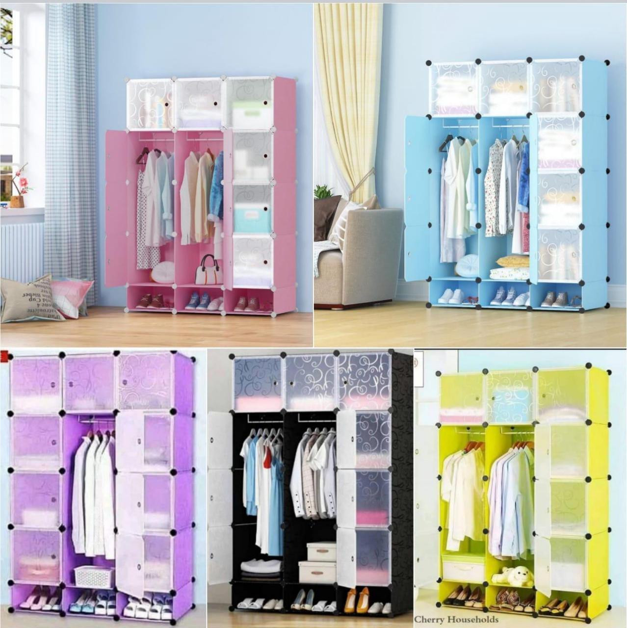 Portable Plastic Wardrobe