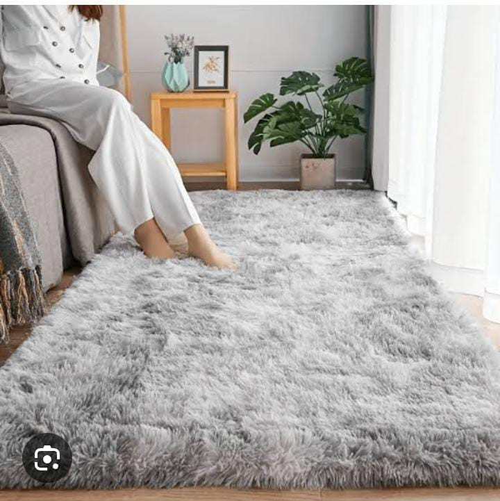 Fluffy Bedside Mat  (3*6)