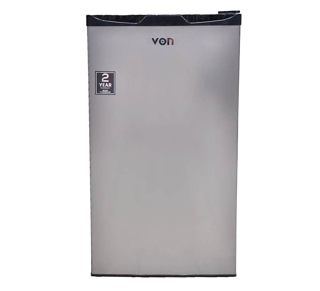 Von VARM-11DHS Mini Fridge 90L - Silver