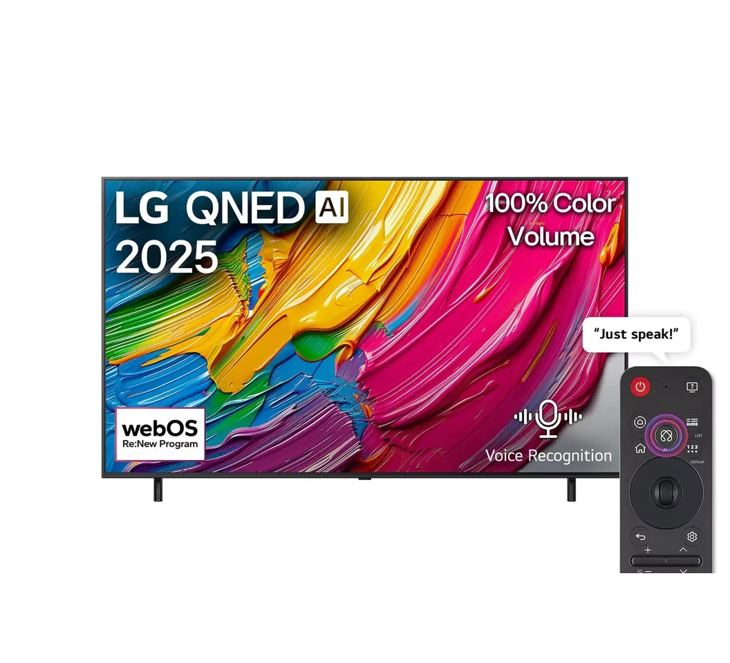 LG 75QNED80A6A QNED 4K TV - HDR10, WebOS25