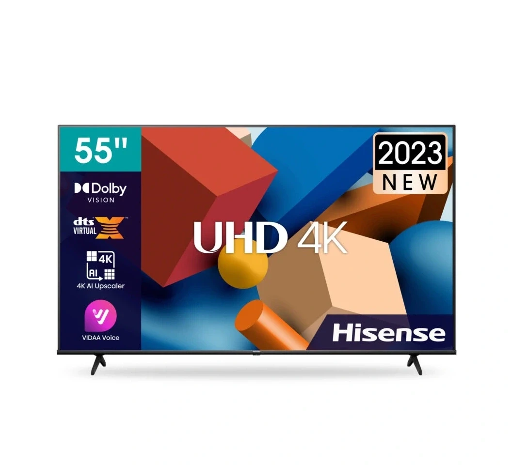Hisense 55” 55A6N UHD Smart Frameless - 4K