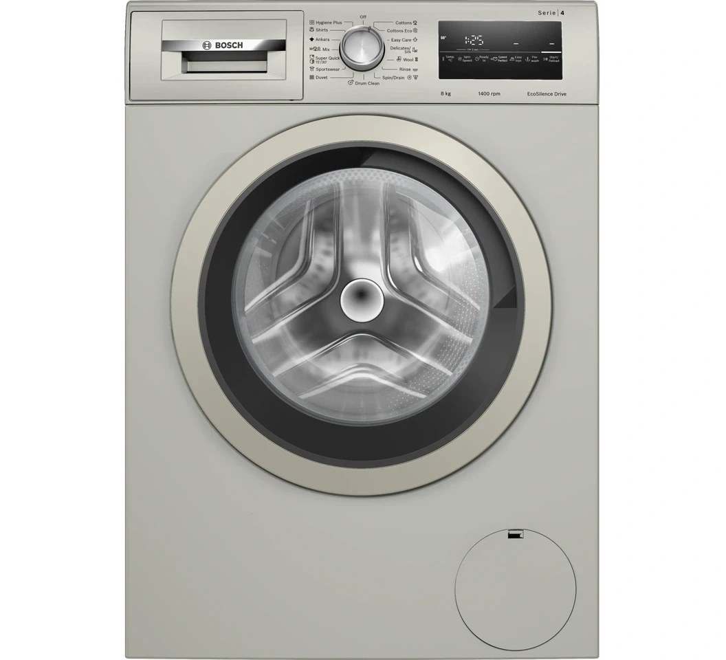 Bosch WAN282X1KE Front Load Washing Machine - 8KG, Silver