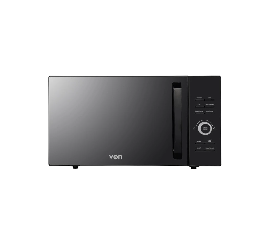 Von VAMG-21DGK Digital Microwave Oven Grill 20L – Black
