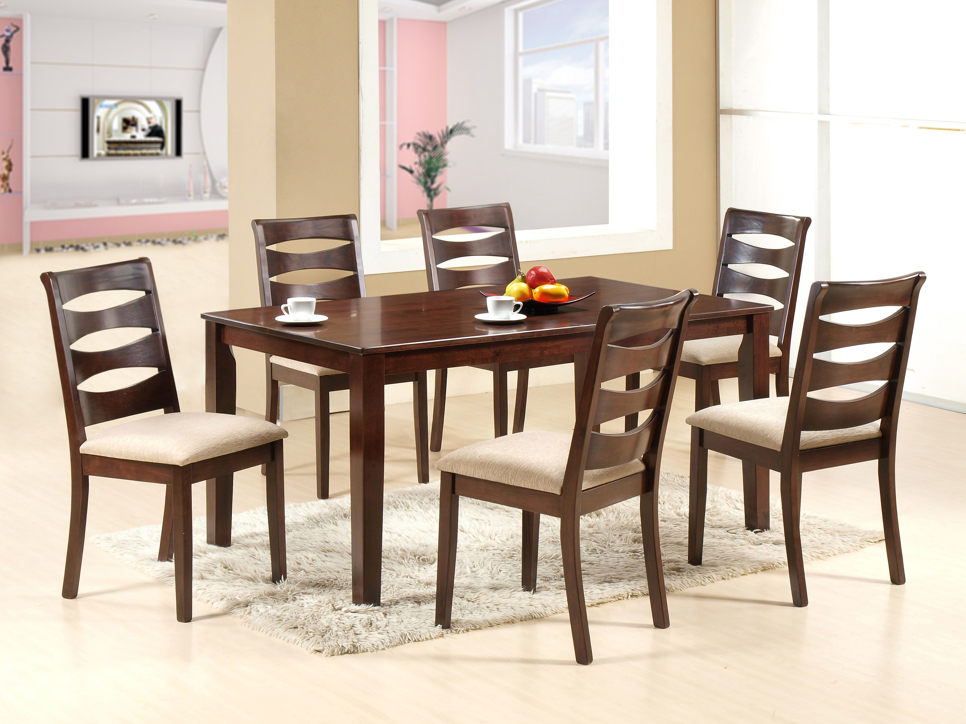 New Sandy 7 Piece Dining Table
