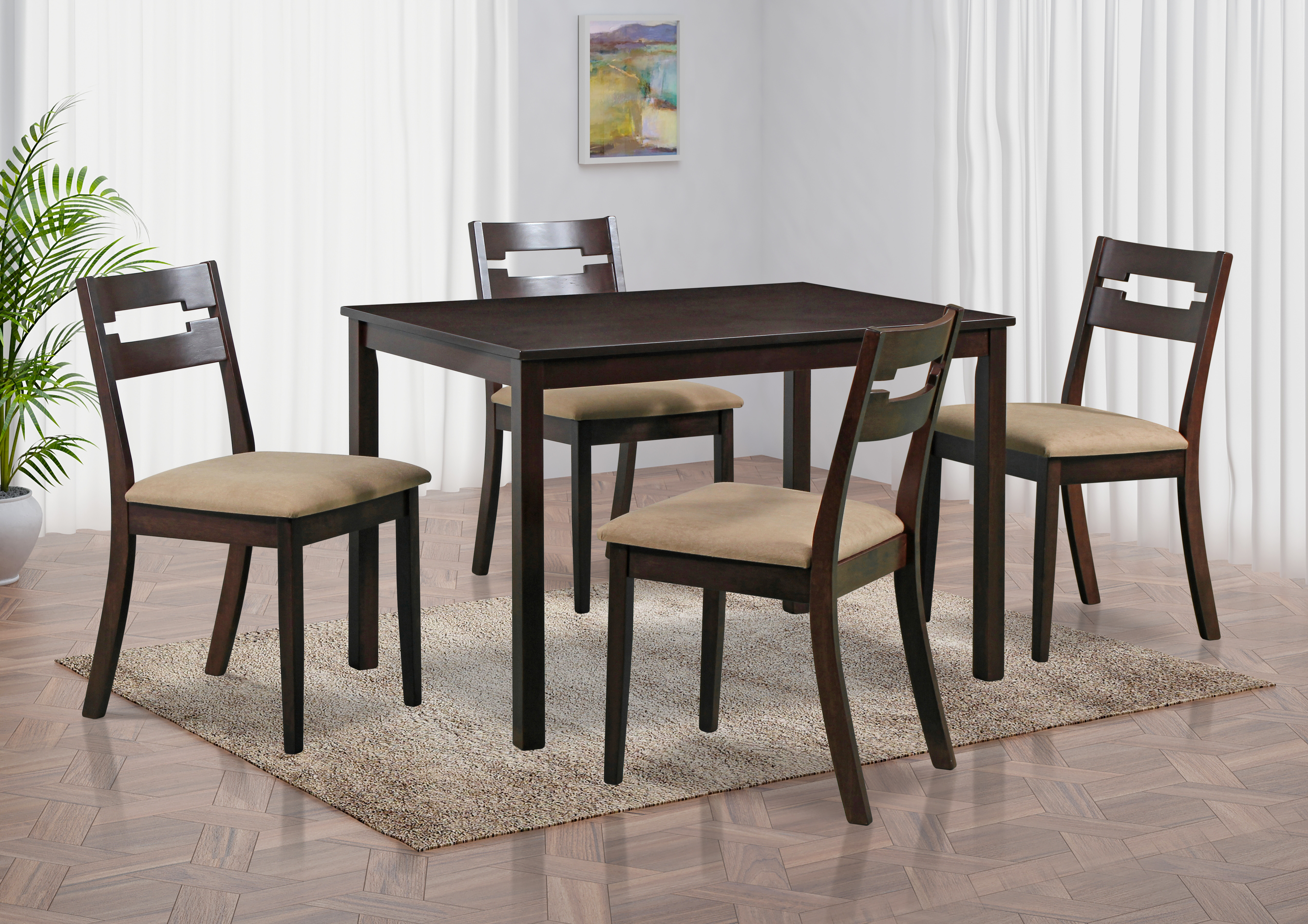 Hazel 5 Piece Dining Table Set