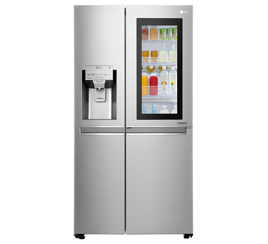 LG GC-X247CSAV Refrigerator, Side by Side, 668L – Silver