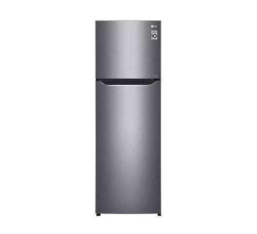 LG GN-B272SQCB Refrigerator, Top Mount Freezer, 272L – Silver