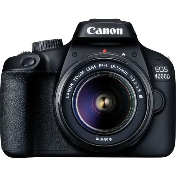 Canon EOS 4000D DSLR Camera EF-S 18-55 mm f/3.5-5.6 III Lens International Model