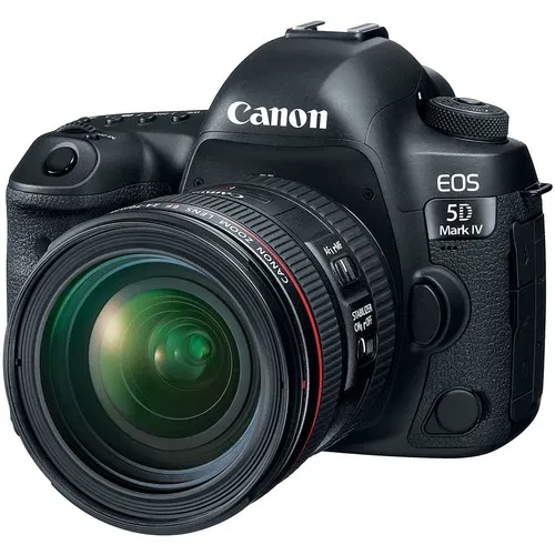 Canon EOS 5D Mark IV DSLR Camera with 24-105mm f/4L II USM Lens
