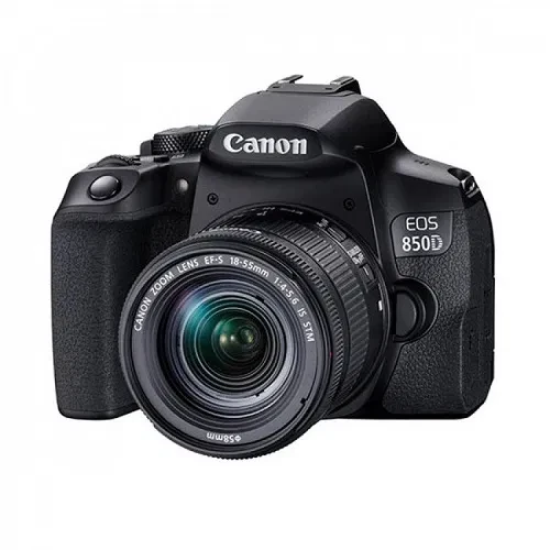 Canon EOS 850D Digital SLR Camera Body w/Canon EF-S 18-55mm f/4-5.6 is STM Lens 3 Lens DSLR Kita