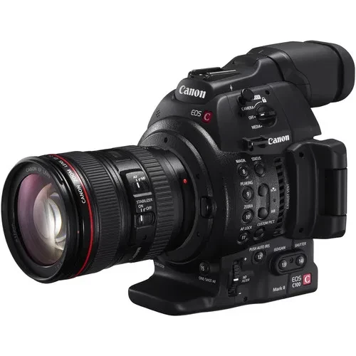 Canon EOS C100 Mark II Cinema EOS Camera with EF 24-105mm f / 4L Lens