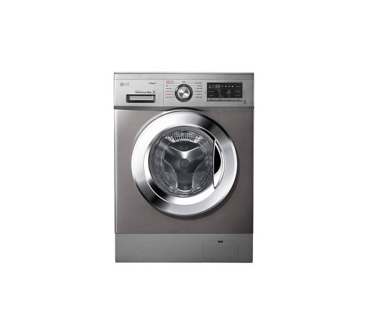 LG FH4G6VDYG6 Front Load Washing Machine,- Silver