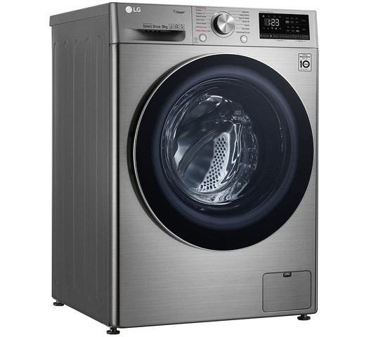 LG F4V5VYP2T Front Load Washing Machine, - Silver