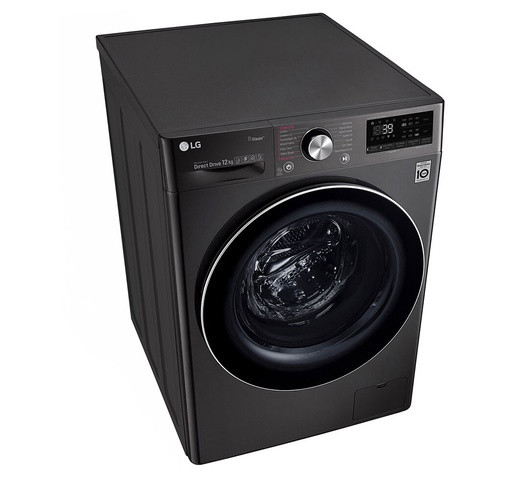 LG F4V9BWP2E Front Load Washing Machine,- Black