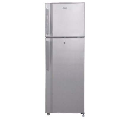 Mika Refrigerator, 200L, CF, Direct Cool, Double Door, Silver brush