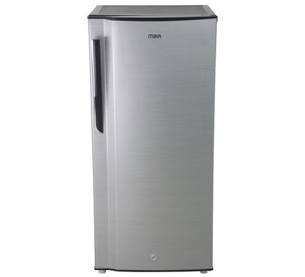 Mika Refrigerator, 170L, Direct Cool, Single Door, Line Silver Dark