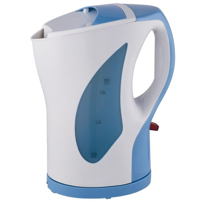 RAMTONS CORDLESS ELECTRIC KETTLE 1.7 LITERS WHITE AND BLUE- RM/317