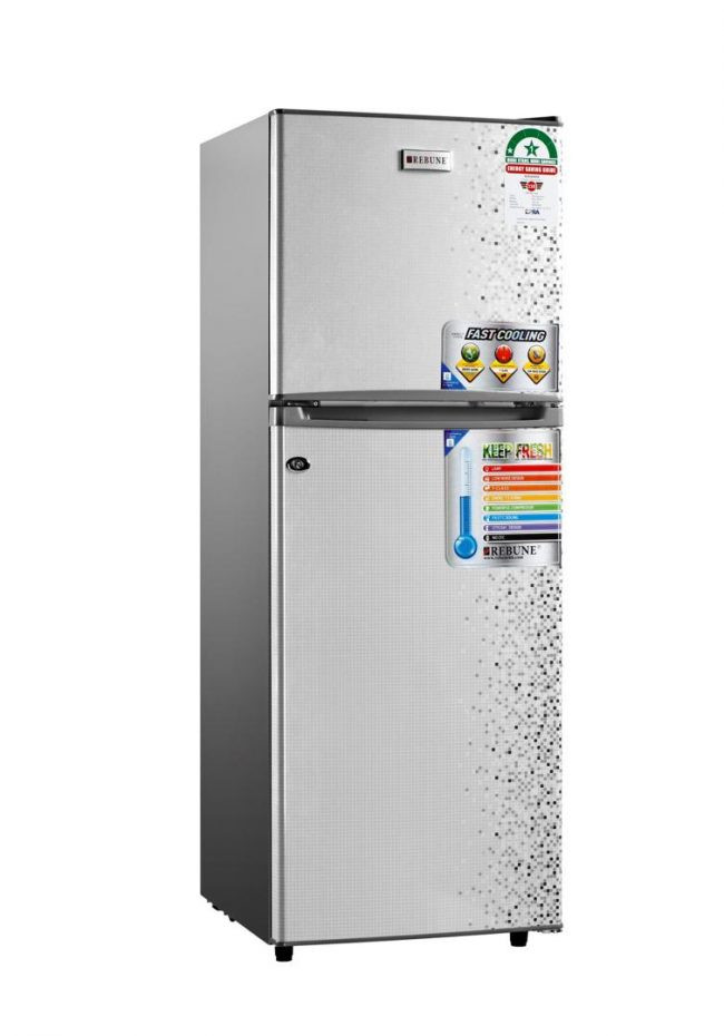 Rebune fridge 264 liters- RE-2020-3 Mosaic