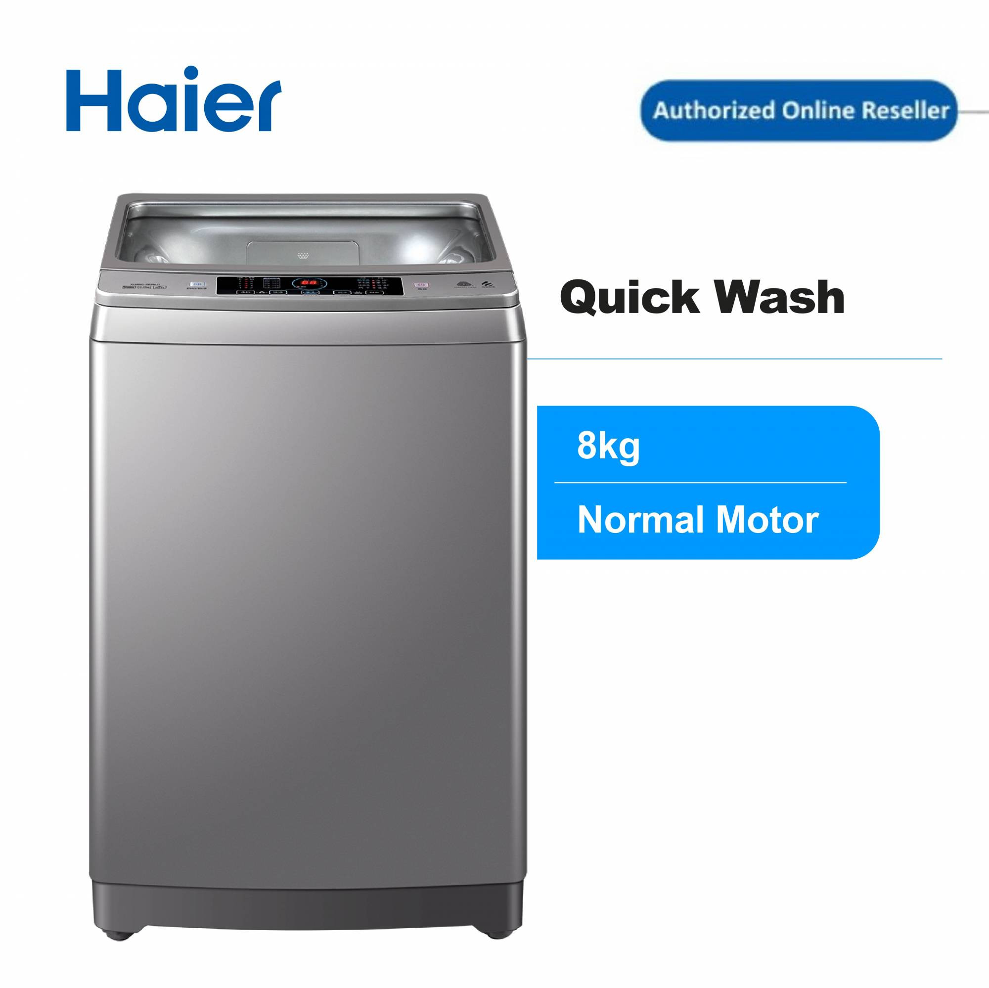 Haier (8kg) Fully Auto Washing Machine HWM80-M826