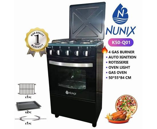 Nunix K50-Q014 Gas Cooker