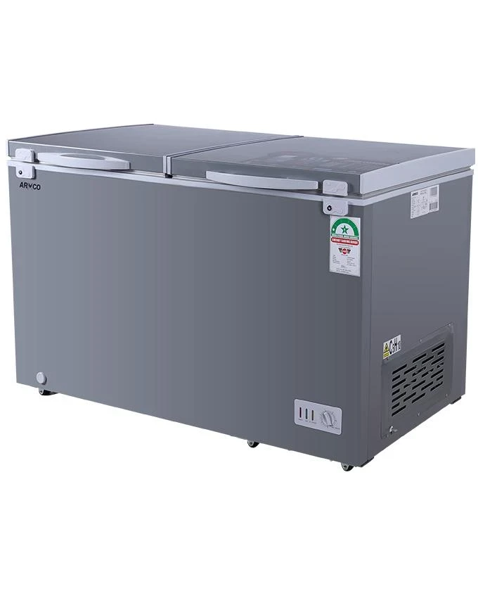 ARMCO AF-C60(K) - 600L, Double Door Chest Freezer.