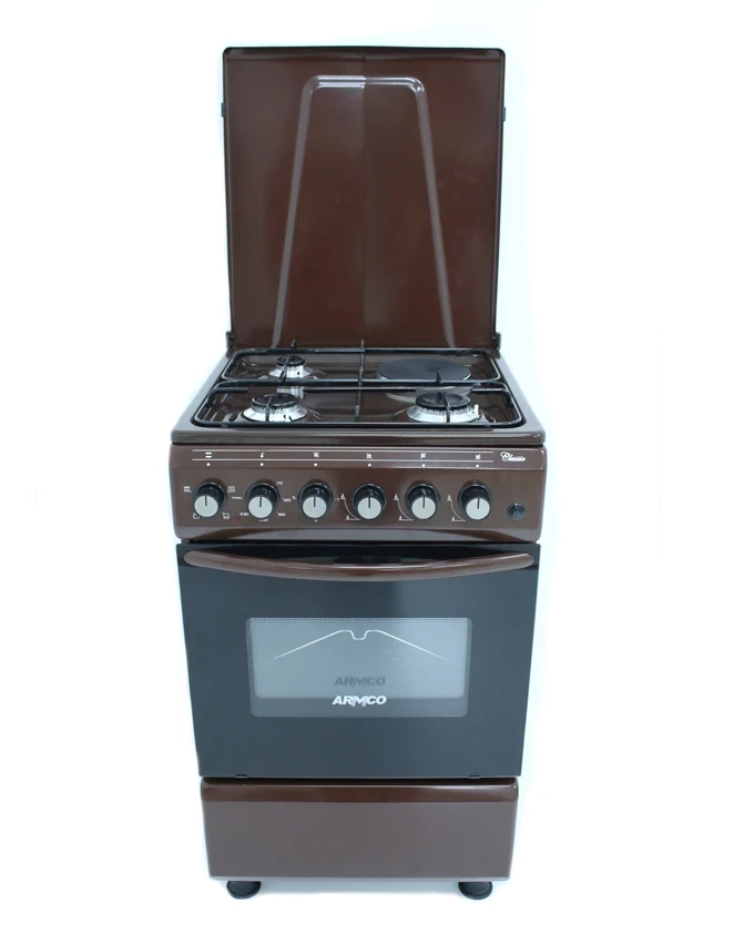 ARMCO GC-F6631PX(BR) - 3 Gas, 1 Electric, 60x60 Gas Cooker.