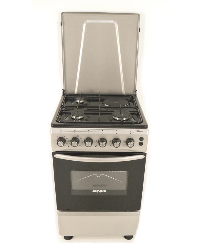 ARMCO GC-F5531FX(SL) - 3Gas, 1 Electric (RAPID), 50x50 Gas Cooker.