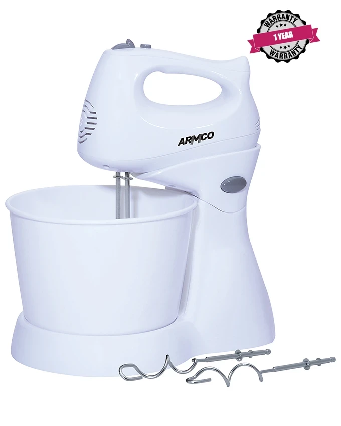 ARMCO ABH-700XW - Hand Mixer with Rotating Bowl, 200W, 5 Speed with Turbo.
