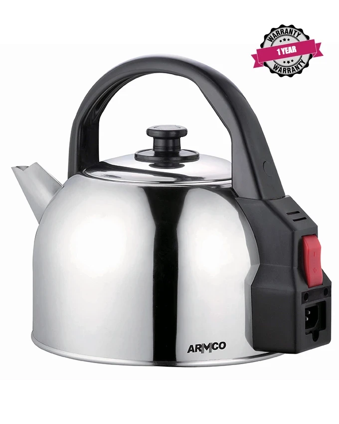 ARMCO AKT-431(SS) - 4.3L Traditional Stainless Steel Kettle, 2200W.