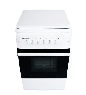 Bruhm BGC-5040NW 4 Gas Cooker - White