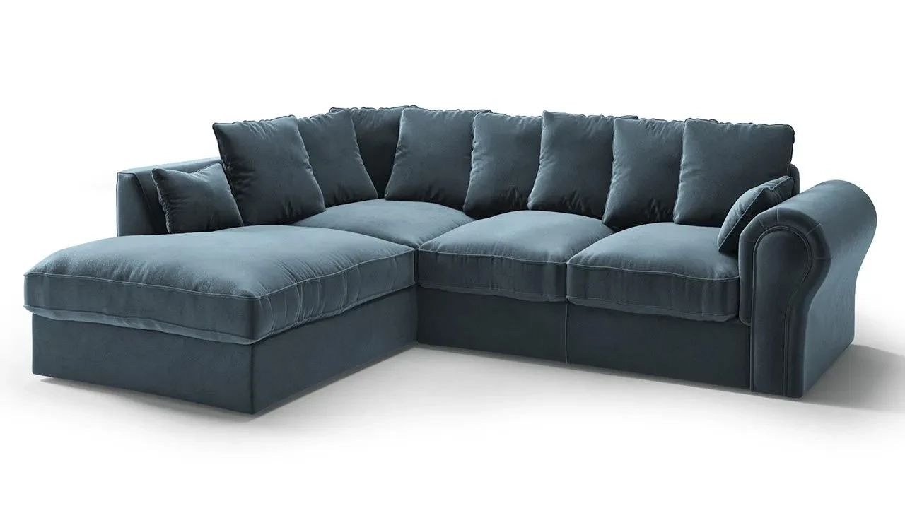 Corner Sofa Baron (Light Grey)