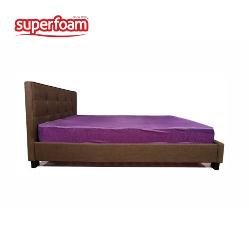 Superfoam Morning Glory High Density Plain Mattress(6 x 6 x 6) - Purple