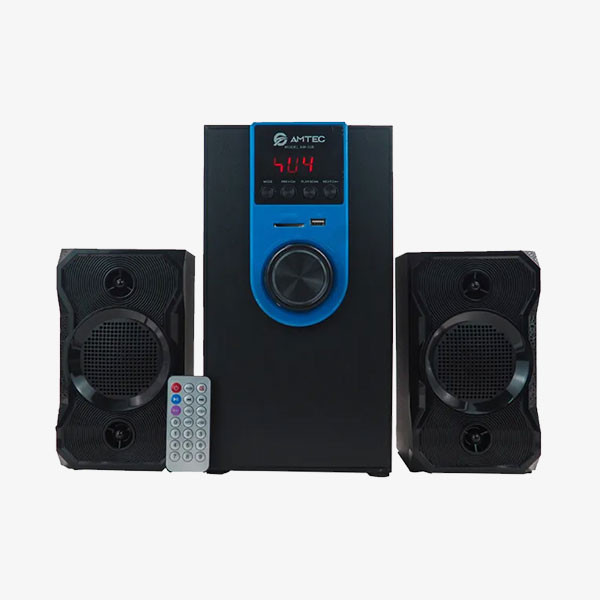 Amtec AM-008 2.1CH Woofer Hi-Fi Bluetooth Speaker System 200W black 200w Amtec AM-008
