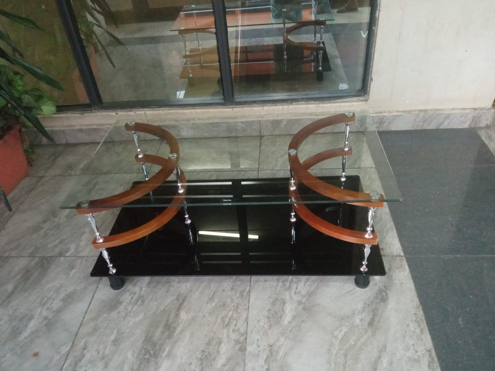 Tampered Glass Top Coffee Table