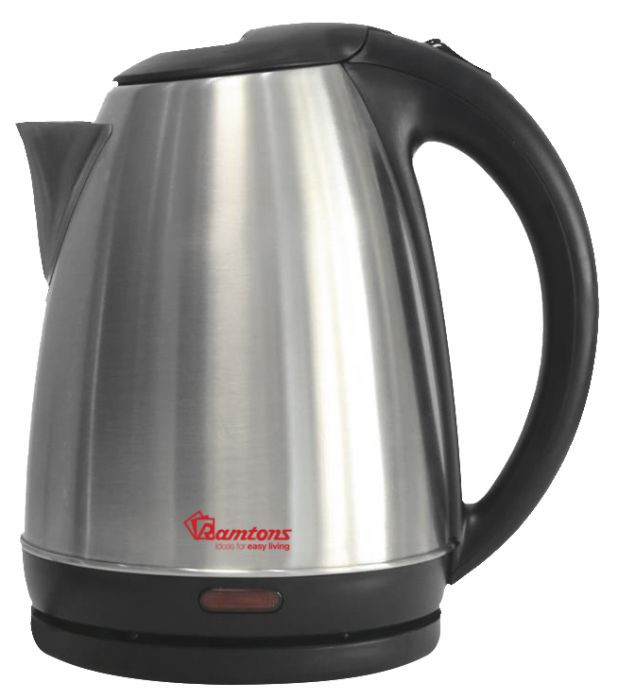 RAMTONS CORDLESS ELECTRIC KETTLE 1.7 LITERS STAINLESS STEEL- RM/570