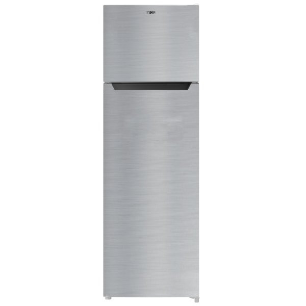 Mika MRDCD261LSD Refrigerator, 261L, Direct Cool, Double Door, Line Silver Dark