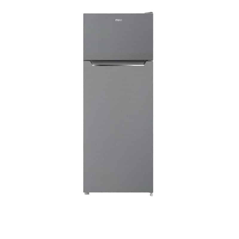 Mika MRDCD211XSF Refrigerator, 211L, Direct Cool, Double Door, Shiny SS