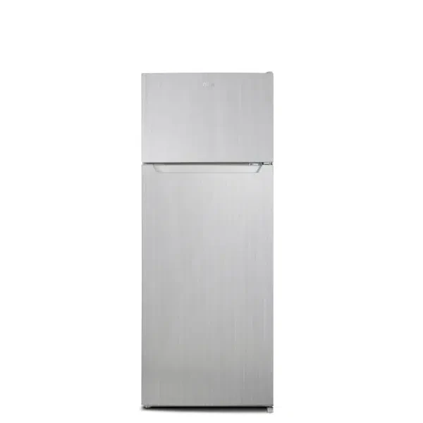 Mika MRDCD211LSD Refrigerator, 211L, Direct Cool, Double Door, Line Silver Dark
