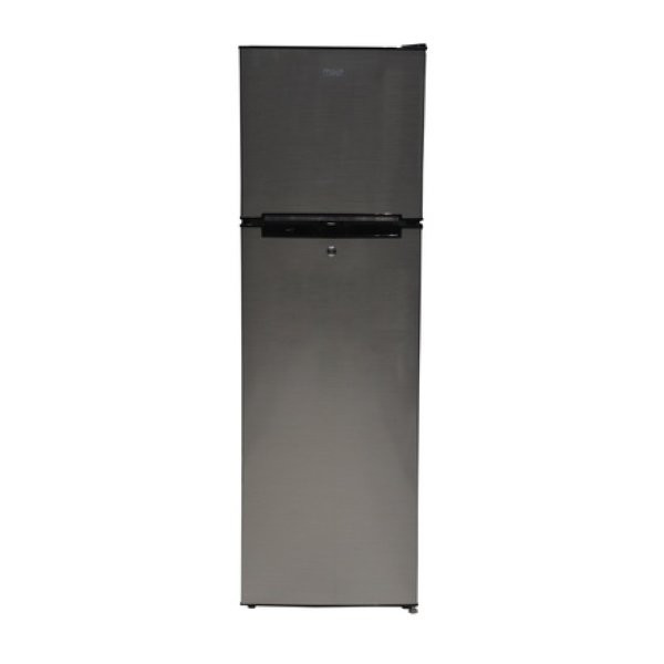 Mika MRDCD95LSD Refrigerator, 168L Direct Cool, Double Door, Line Silver Dark