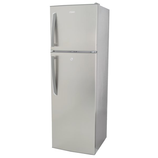 Mika MRDCD95XLB Refrigerator, 168L, Direct Cool, Double Door, Dark Silver