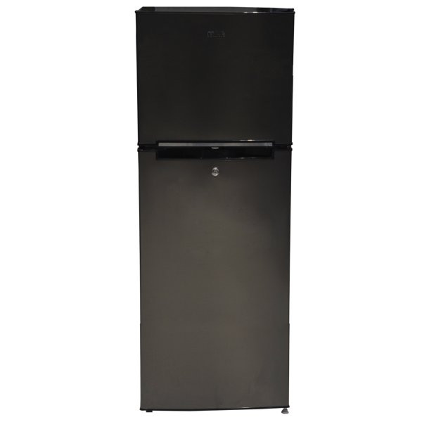Mika MRDCD75XDM Refrigerator, 138L Direct Cool, Double Door, Dark Matt SS