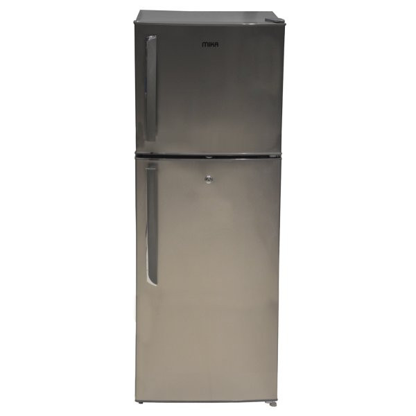 Mika MRDCD75XLB Refrigerator, 138L, Direct Cool, Double Door, Dark Silver