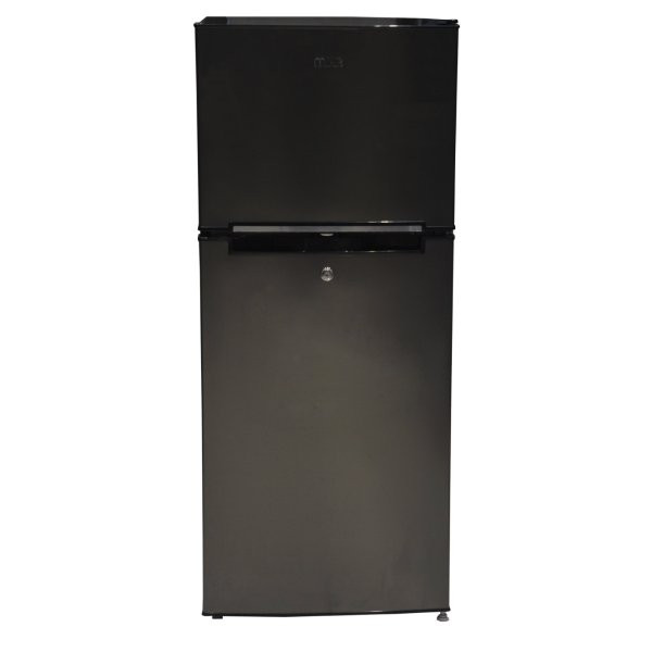 Mika MRDCD70XDM Refrigerator, 118L Direct Cool, Double Door, Dark Matt SS