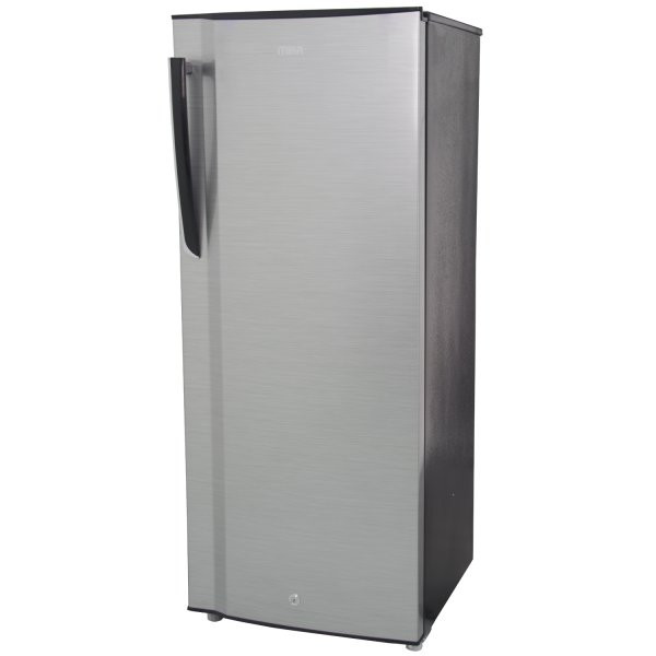 Mika MRDCS190LSD Refrigerator, 190L Direct Cool, Single Door, Line Silver Dark
