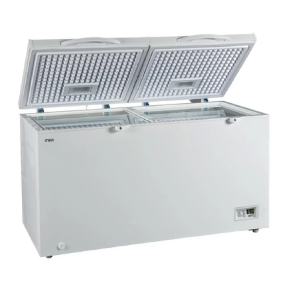 Mika MCF420W Freezer, 445L, White