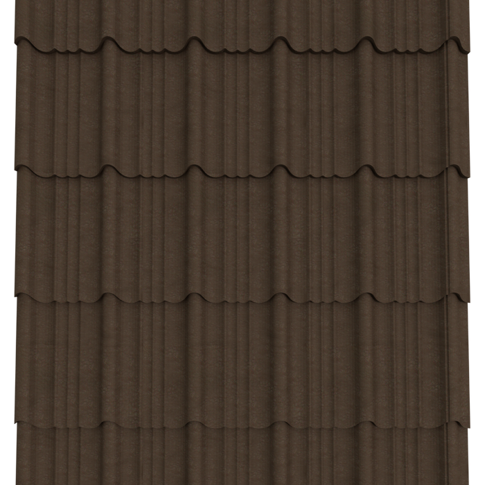 Versatile 28G Chocolate Textured Roofing Sheet