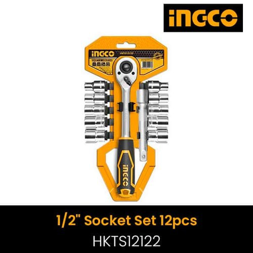 1/2” Socket Set Ingco HKTS12122 12Pcs