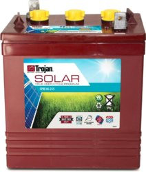 Trojan spre 06 225 (t-105-re) solar premium line flooded battery