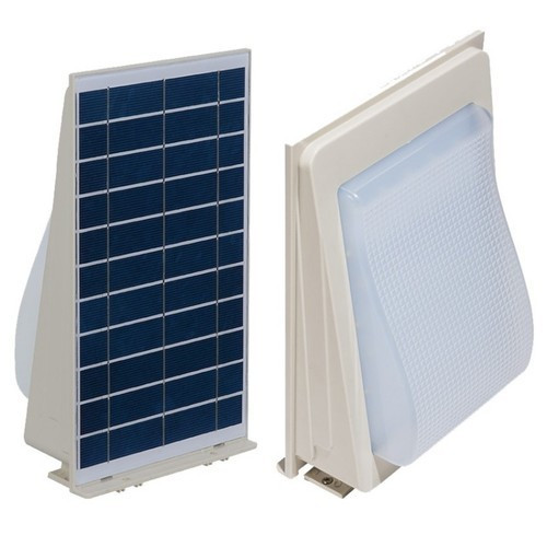 5W Solar LED Wall Light With A Wall Extension Bracket